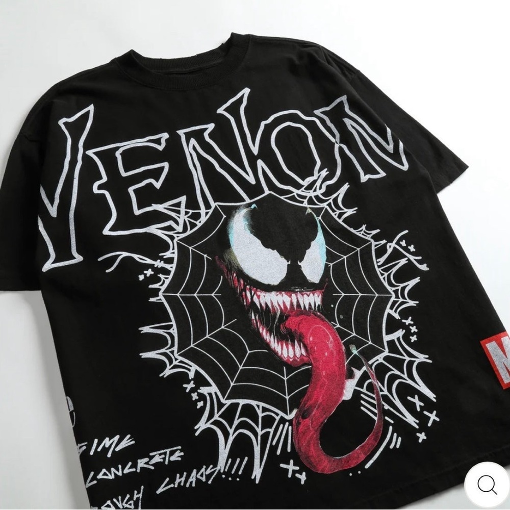 CIVIL REGIME X DARC SPORT X MARVELS SPIDER-MAN “WE ARE VENOM” SHIRT - MEDIUM